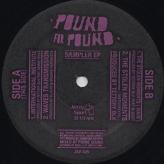 V.A. / Pound For Pound Sampler EP (12inch), Jazzy Sport | 中古レコード通販 大阪 Root  Down Records. Catalog