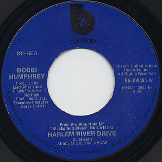 Bobbi Humphrey / Harlem River Drive c/w Black And White (7inch), Blue ...