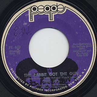 JB’s / Gimme Some More C/w The Rabbit Got The Gun (7inch), People | 中古 ...