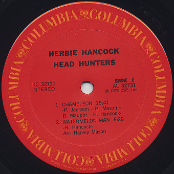 herbie hancock – head hunters アナログレコード レコード