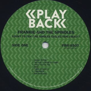 Frankie u0026 The Spindles / Count To Ten -The Complete Singles Collection  1968-1977- (LP)
