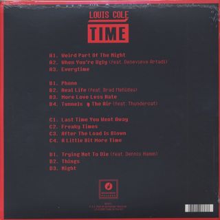 Louis Cole / Time (LP), Brainfeeder  中古レコード通販 大阪 Root Down Records.  Crossover