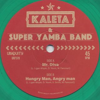 Kaleta & Super Yamba Band / Mr. Diva (7inch), Kaleta 中古レコード通販 大阪 Down Records. Reggae / World